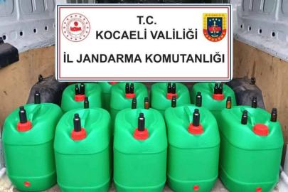 400 litre sahte alkol ele geçirildi