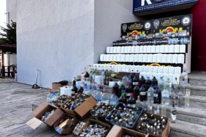 Adana’da kaçak içki operasyonu: 16 gözaltı