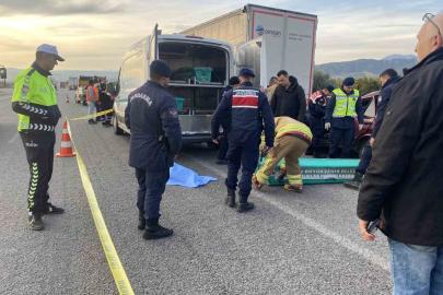 Alaşehir’de park halindeki tır can aldı