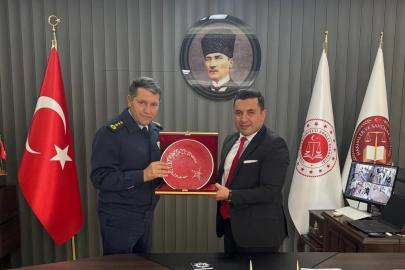 Albay Güngör ile Başsavcı Çatlı bir araya geldi