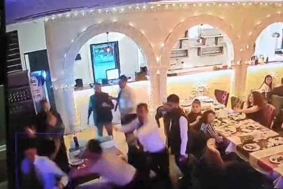 Ankara’da eğlence mekanına silahlı saldırının görüntüleri güvenlik kamerasına yansıdı