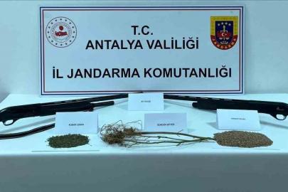 Antalya’da 1 kilo 350 gram kokain ele geçirildi