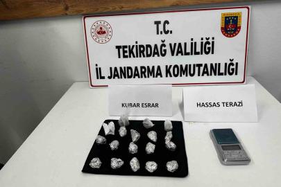 Aranma kaydı bulunan şahsın evinde uyuşturucu madde ele geçirildi