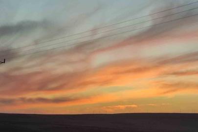 Ardahan’da gün doğumu mest etti