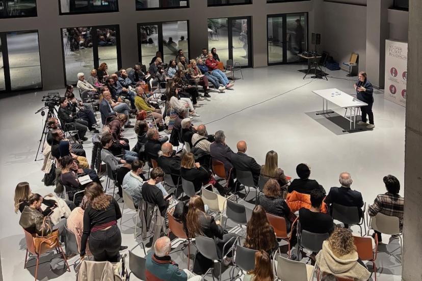 Aristoteles’in felsefesi Pancar Deposu’nda konuşuldu