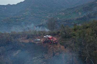Artvin Valisi Ergün: "Yangın kısmen kontrol altına alındı"