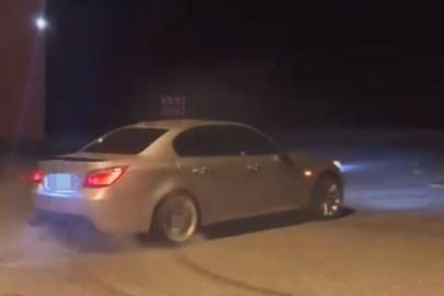 Artvin’de drift yapan sürücüye 46 bin lira cezası