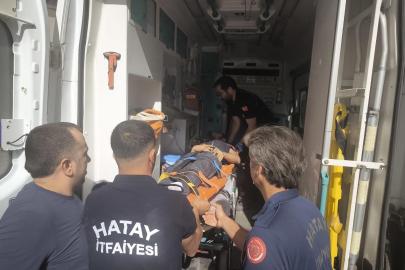 Asansör bakımı için gitmişti, halatla makaranın arasına ayağını sıkıştırdı