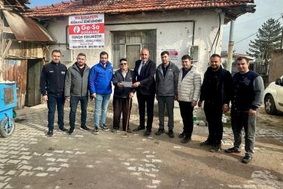 Aslanapa’da doğalgaz sevinci