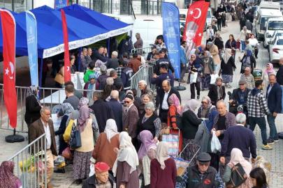 Ata tohumlarından üretilen fideler Aydınlılara ulaştırılıyor