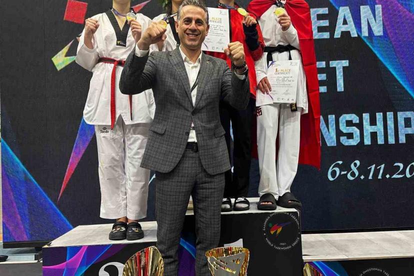 Avrupa Yıldızlar Taekwondo Şampiyonası’nda Türkiye şampiyon oldu