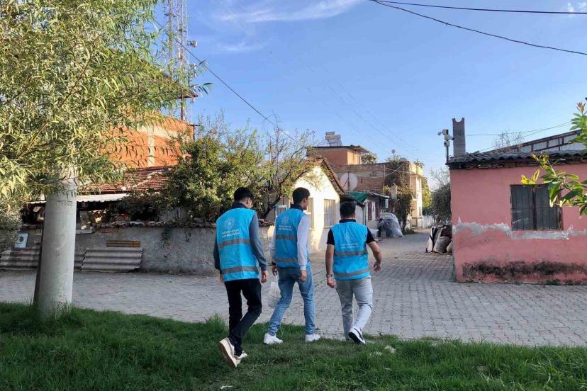 Aydın’da gençler komşularını unutmuyor