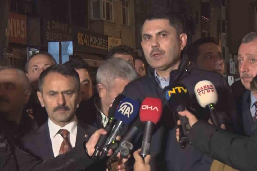 Bakan Kurum: "Gebze’de bugün itibariyle 16 bina tahliye edildi"