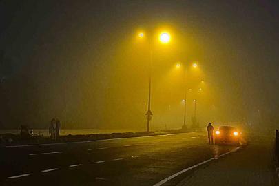 Bartın’da yoğun sis