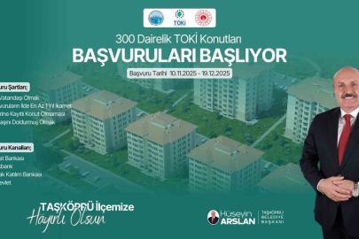 Başkan Arslan’dan TOKİ projesi için vatandaşlara başvuru hatırlatması