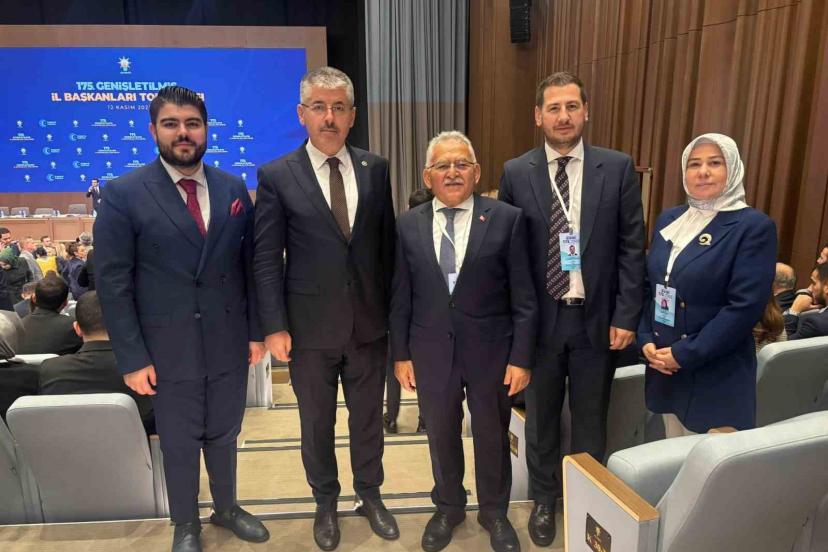 Başkan Büyükkılıç; AK Parti 175. Genişletilmiş İl Başkanları Toplantısı’na katıldı