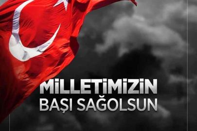 Başkan Çolakbayrakdar: "Milletimizin başı sağ olsun"