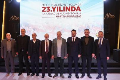 Başkan Çolakbayrakdar: "Vatandaş odaklı hizmet anlayışıyla Türkiye’de fark oluşturuyoruz"