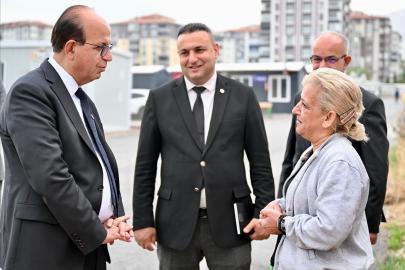 Başkan Geçit, esnafın görüş ve taleplerini yerinde değerlendirdi