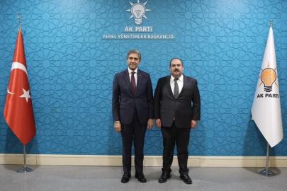 Başkan Hamamcı devam eden ve planlanan projelerle ilgili Ankara’da görüşmeler yaptı