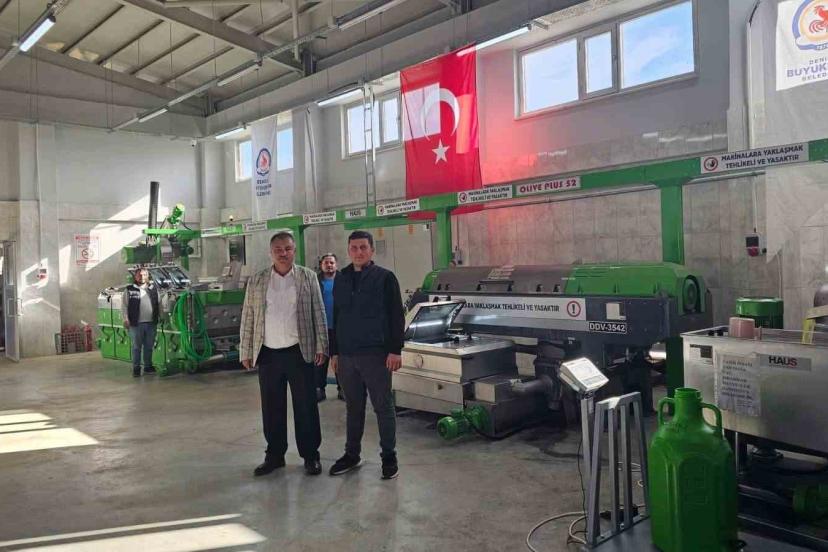Başkan Pütün; "Zeytinyağı üretim tesisimizde yeni sezon başladı"