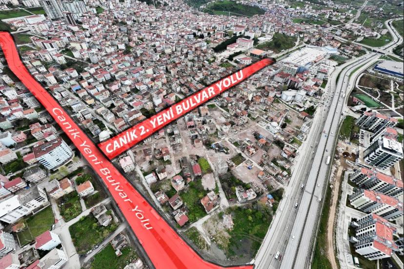 Başkan Sandıkçı: "Canik 2. Yeni Bulvar Yolu’nu ilçemize kazandırıyoruz"