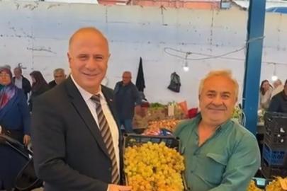 Başkan Torun, pazaryerinde vatandaşlarla buluştu