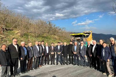 Başkan Türkcan: "Sarpdere-Damarlı yolu hak ettiği değere kavuşuyor"