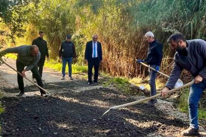 Başkan Yıldırımkaya, çalışmaları yerinde inceledi