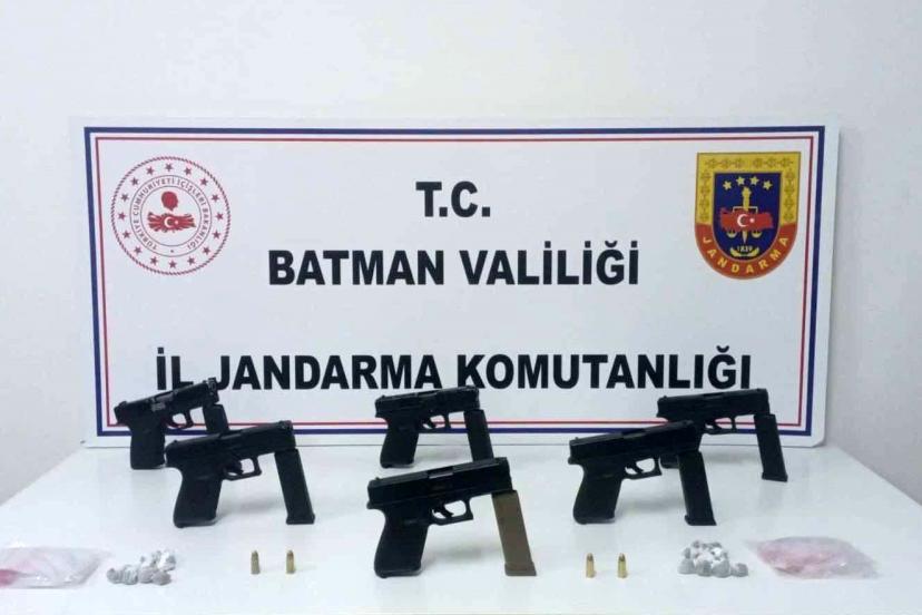 Batman’da kaçak silah operasyonu: 6 tutuklama