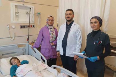 Batman‘da kek ve ceviz parçası akciğerine kaçtı