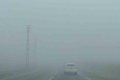 Batman’da sis nedeni ile görüş mesafesi 5 metreye kadar düştü