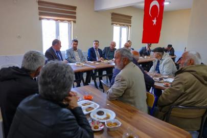 Bayburt’ta köy sakinleriyle buluşmalar devam ediyor