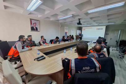 Bayburt’ta MEB AKUB ekiplerine destek AFAD gönüllüsü eğitimi başladı