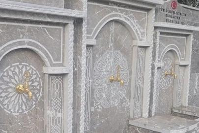 Bayırköy’ün tarihi çeşmeleri yenilendi