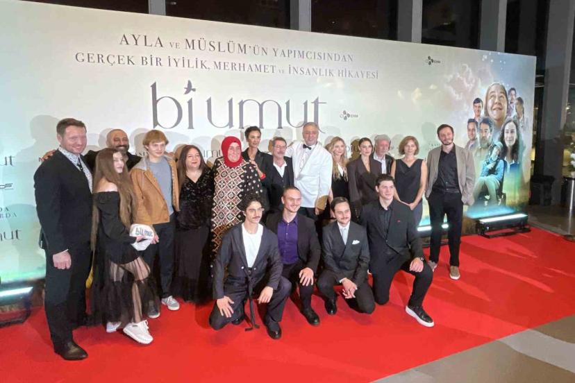 Bi Umut filminin galası yapıldı