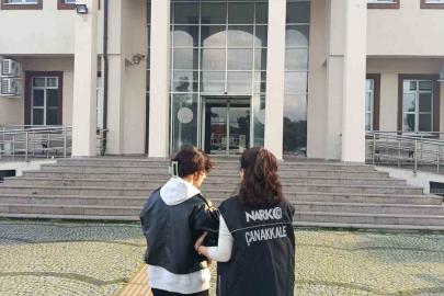 Biga’da uyuşturucu operasyonunda 1 kişi tutuklandı