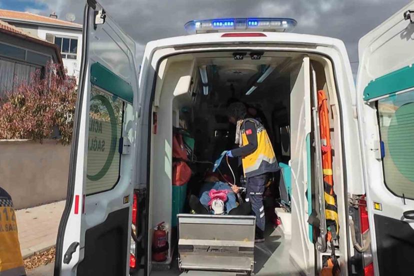 Bisikletiyle seyir halindeyken epilepsi nöbeti geçirdi