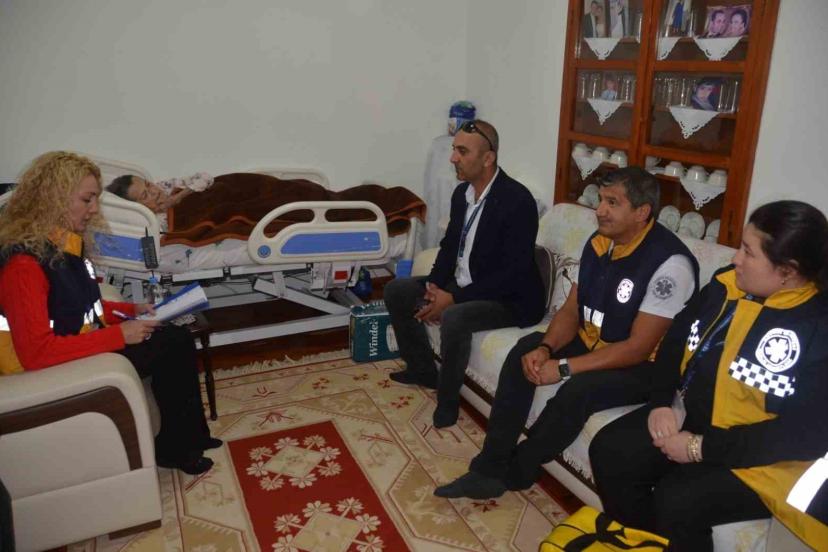 Bodrum Belediyesi hastalara moral oluyor