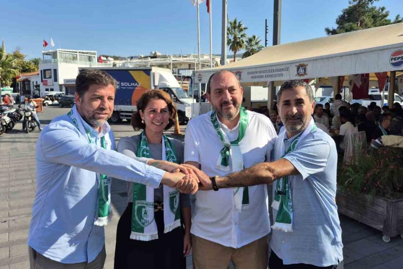 Bodrum’da 300 denizci tribünden destek verecek