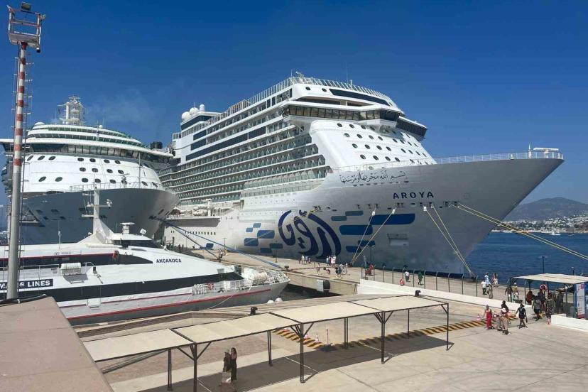 Bodrum’da kruvaziyer turizmi rekorla sona erdi
