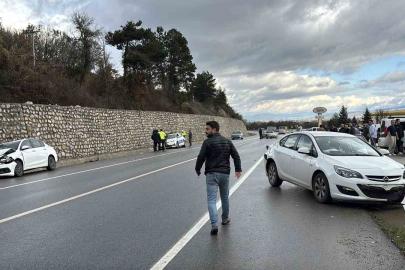 Bolu’da zincirleme kaza: 3 yaralı