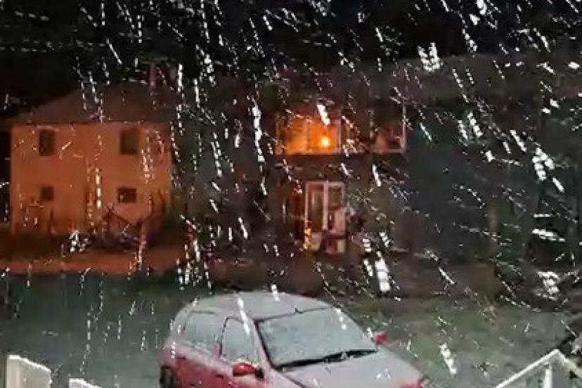 Bolu’nun yüksek kesimlerine kar yağdı