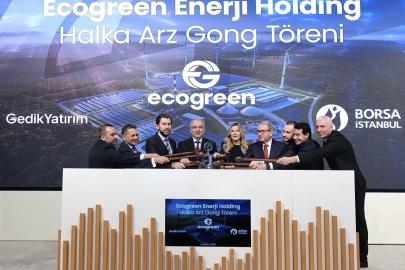 Borsa İstanbul’da gong Ecogreen Enerji Holding için çaldı