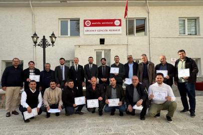 Bozüyük’te "Vaaz Becerilerini Geliştirme Hizmet İçi Eğitim Kursu" düzenlendi