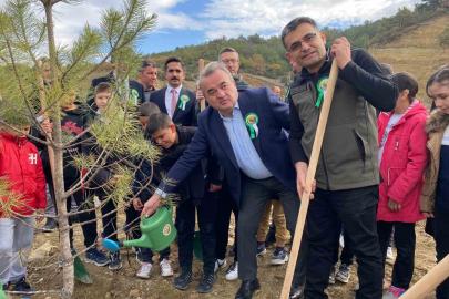 Bozüyük’te yeşil vatanın yeni fertleri toprakla buluştu