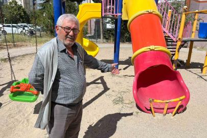 Bu kaydırak kazaya davetiye çıkarıyor