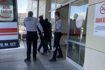 Burdur’da kolunu hisar makinesine kaptıran işçi ağır yaralandı