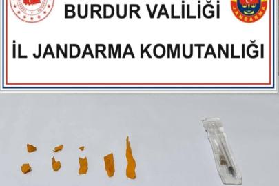 Burdur’da uyuşturucu ile mücadele