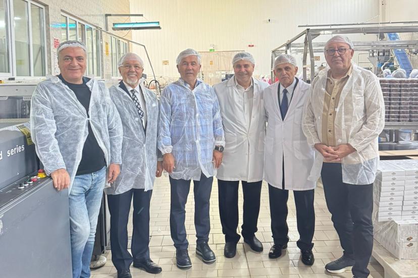 Bursa iş dünyasından kestane şekeri üretimine yakın takip